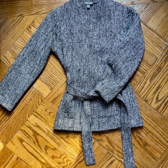 New J. Crew Point Sur Tweed Blazer with Belt, XXS - Picture 2 of 5